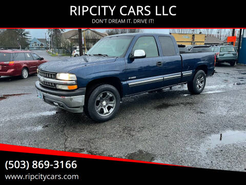 1999 Chevrolet Silverado 1500 for sale at RIPCITY CARS LLC in Portland OR