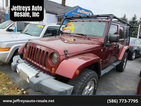 2008 Jeep Wrangler Unlimited for sale at Jeffreys Auto Resale, Inc in Clinton Township MI