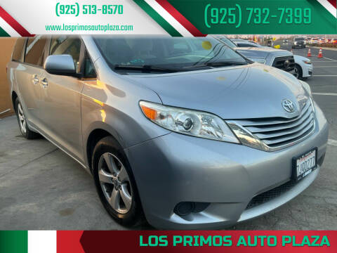 2015 Toyota Sienna for sale at Los Primos Auto Plaza in Brentwood CA