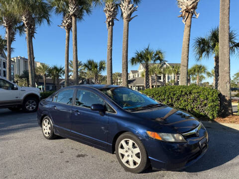 2008 Honda Civic for sale at Gulf Financial Solutions Inc DBA GFS Autos in Panama City Beach FL