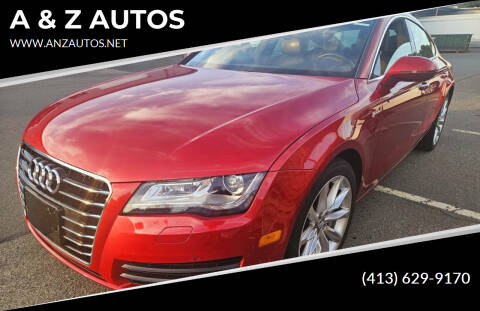 2014 Audi A7 for sale at Southwick Motors in Southwick MA