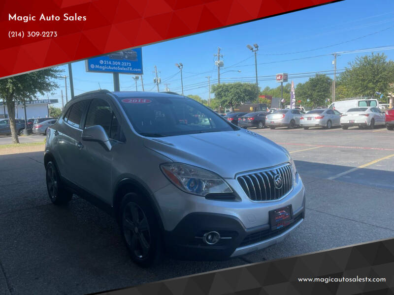 2014 Buick Encore for sale at Magic Auto Sales in Dallas TX