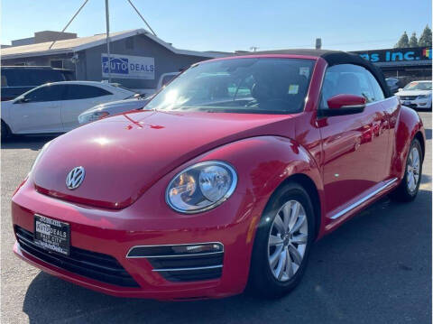 2017 Volkswagen Beetle Convertible for sale at AutoDeals in Daly City CA