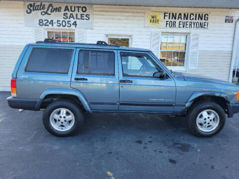 1999 Jeep Cherokee for sale at STATE LINE AUTO SALES in New Church VA