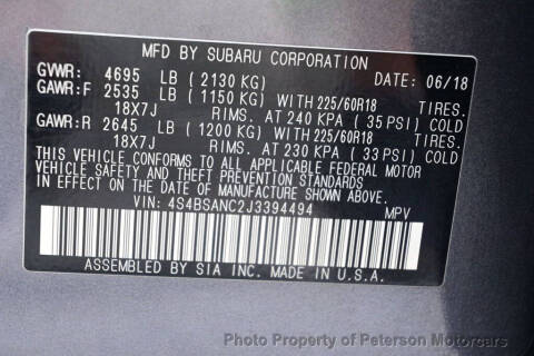 2018 Subaru Outback 2.5i Limited