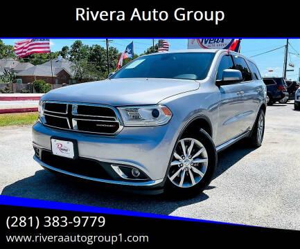 2016 Dodge Durango for sale at Rivera Auto Group in Spring TX