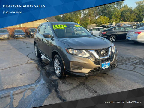 2020 Nissan Rogue for sale at DISCOVER AUTO SALES in Racine WI