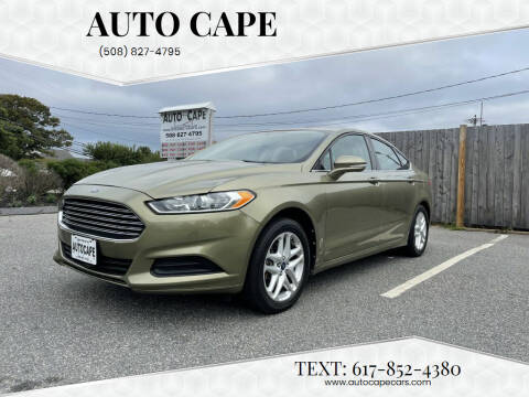 2013 Ford Fusion for sale at Auto Cape in Hyannis MA