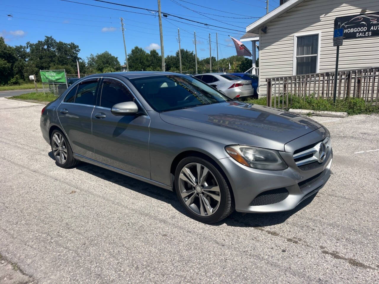 2015 Mercedes-Benz C-Class for sale at Hobgood Auto Sales in Land O Lakes, FL