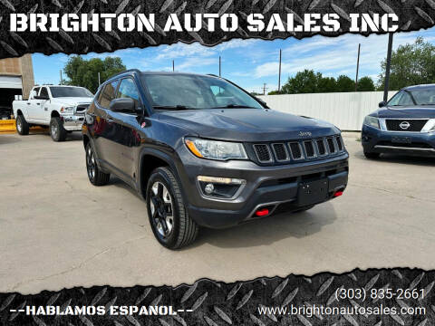 2017 Jeep Compass for sale at BRIGHTON AUTO SALES INC in Brighton CO