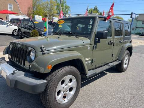 2015 Jeep Wrangler Unlimited for sale at White River Auto Sales in New Rochelle NY