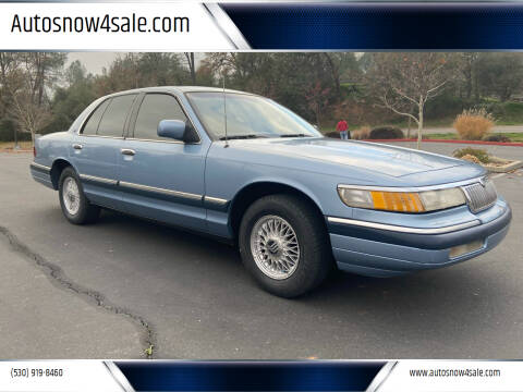 1992 Mercury Grand Marquis for sale at Autosnow4sale.com in El Dorado CA