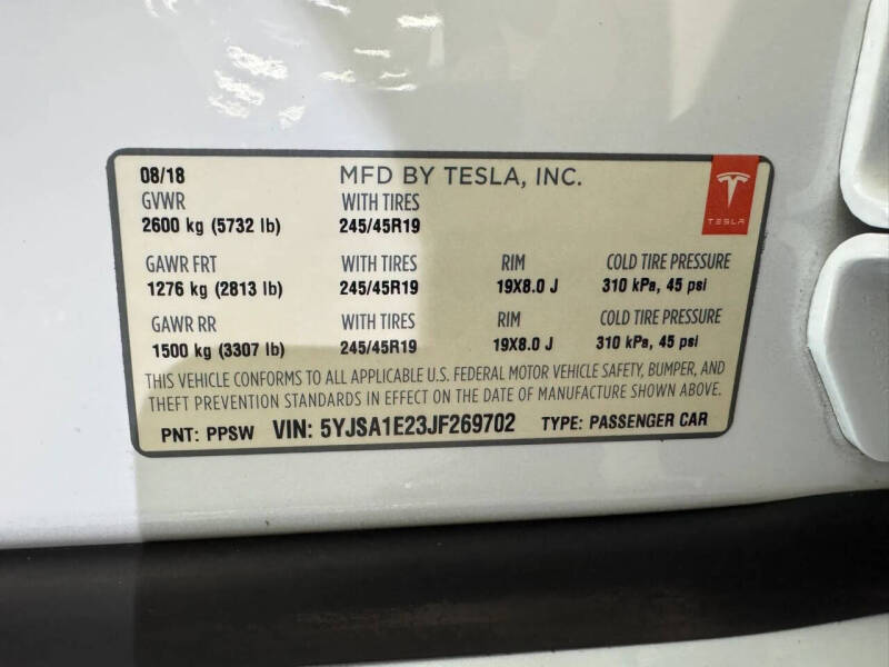 2018 Tesla Model S