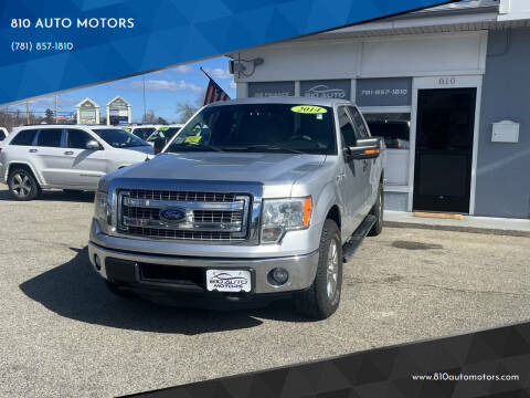 2014 Ford F-150 for sale at 810 AUTO MOTORS in Abington MA