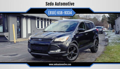 2016 Ford Escape for sale at Sedo Automotive in Davison MI