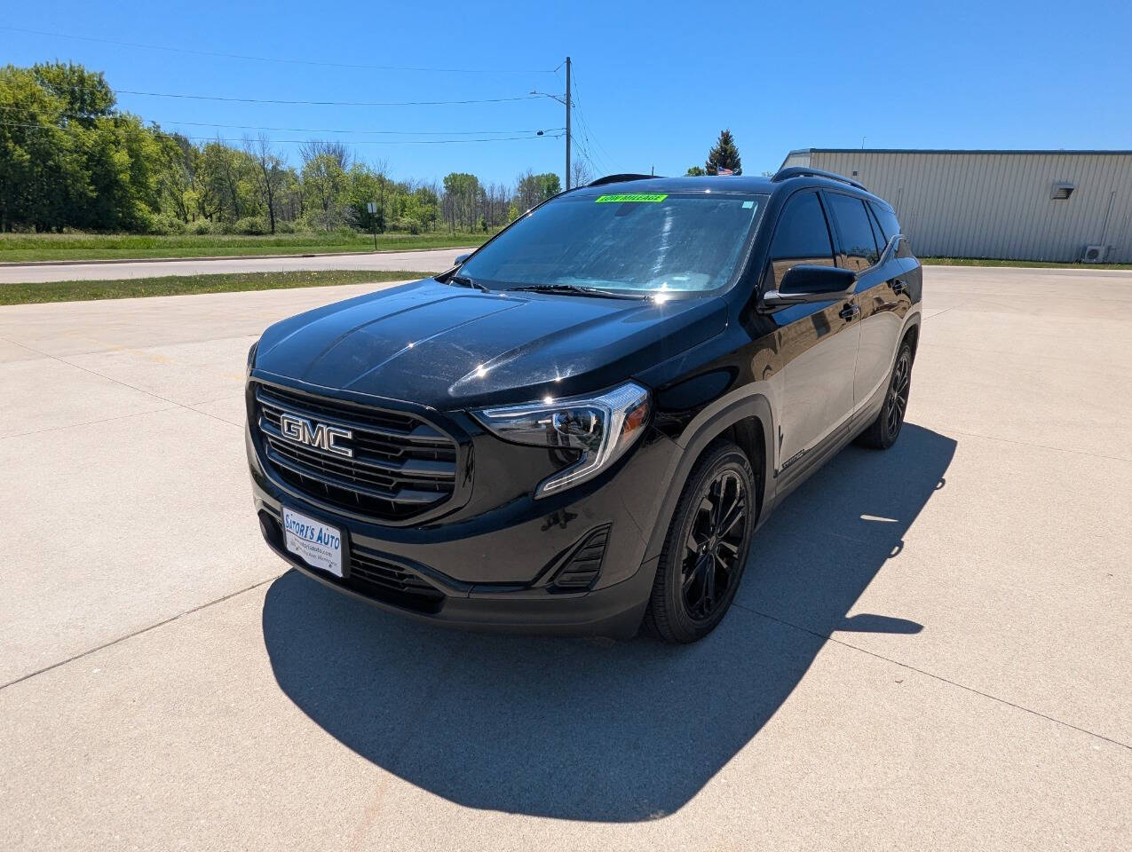 Black 2019 GMC Terrain SLE 4x4 SLE 4dr SUV 2