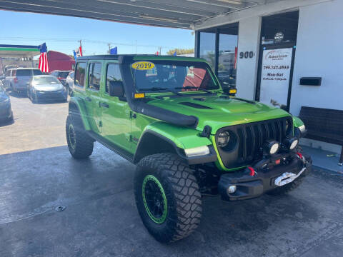 2019 Jeep Wrangler Unlimited for sale at American Auto Sales in Hialeah FL