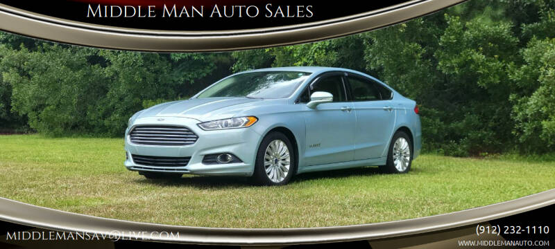 2013 Ford Fusion Hybrid for sale at Middle Man Auto Sales in Savannah GA
