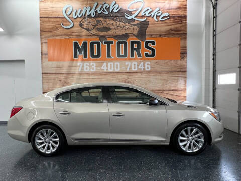 2015 Buick LaCrosse for sale at Sunfish Lake Motors in Ramsey MN