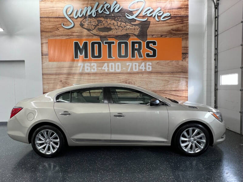 2015 Buick LaCrosse for sale at Sunfish Lake Motors in Ramsey MN