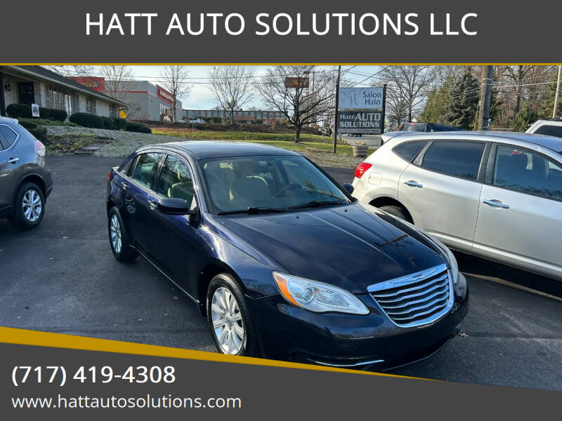 2011 Chrysler 200 for sale at HATT AUTO SOLUTIONS LLC in Mount Joy PA