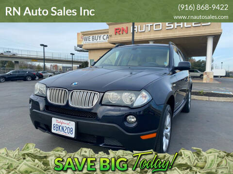 2009 BMW X3 for sale at RN Auto Sales Inc in Sacramento CA