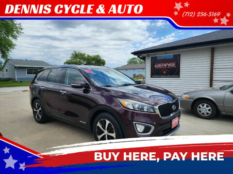 2016 Kia Sorento for sale at DENNIS CYCLE & AUTO in Council Bluffs IA