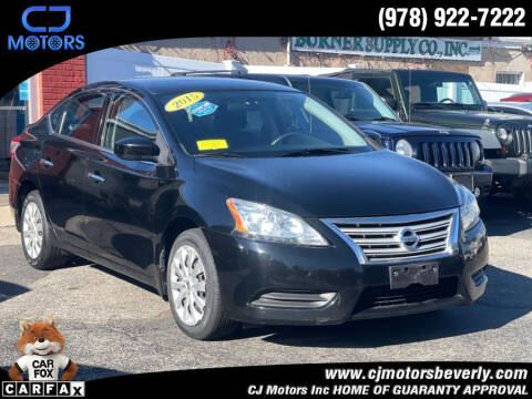 2015 Nissan Sentra for sale at CJ Motors Inc. in Beverly MA