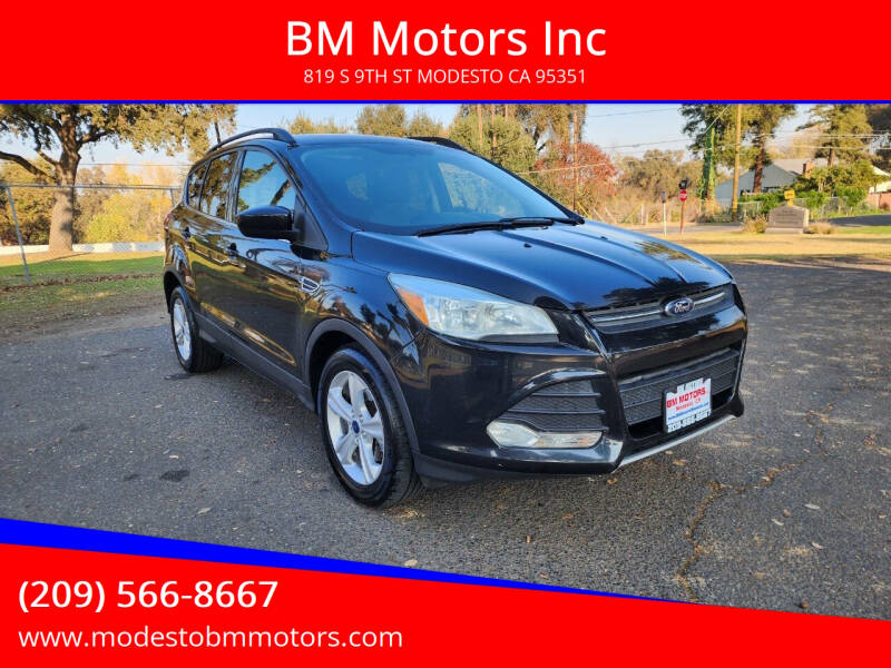 2015 Ford Escape for sale at BM Motors Inc in Modesto CA