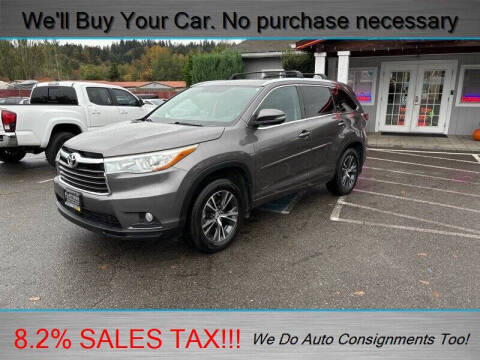 2016 Toyota Highlander for sale at Platinum Autos in Woodinville WA