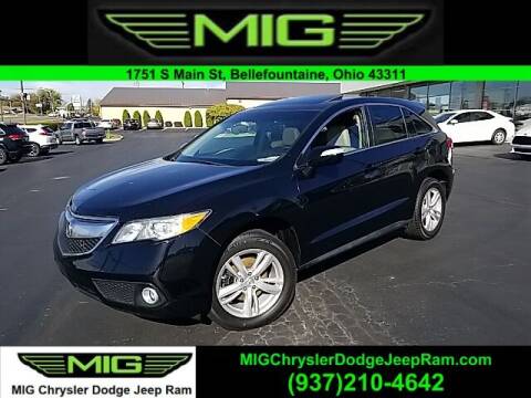 2015 Acura RDX for sale at MIG Chrysler Dodge Jeep Ram in Bellefontaine OH