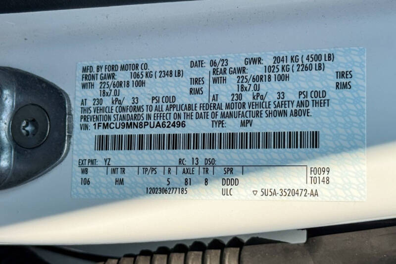 2023 Ford Escape ST-Line