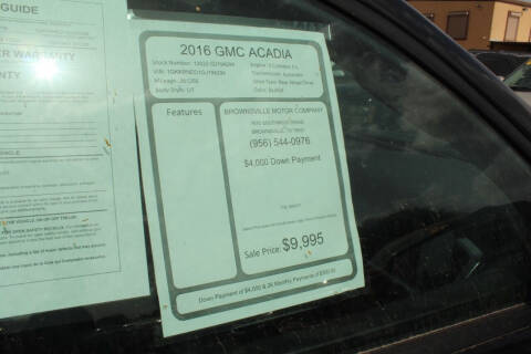 2016 GMC Acadia SLE-1