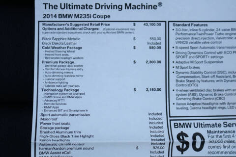 2014 BMW 2 Series M235i