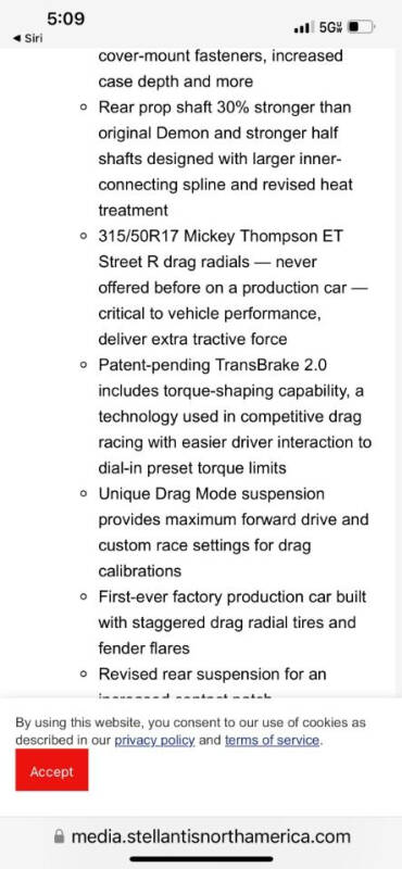 2023 Dodge CHALLENGER DEMON 170