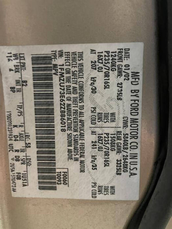 2002 Ford Explorer XLT