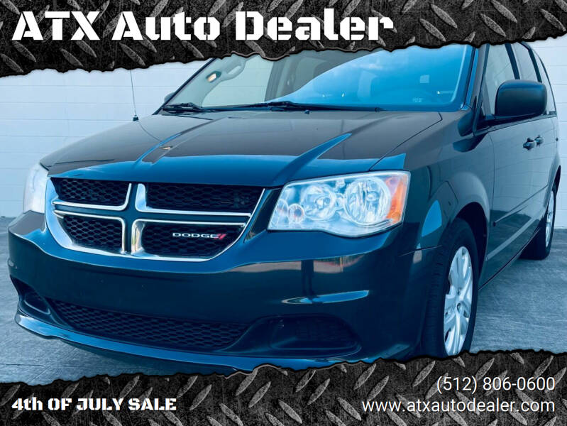2014 Dodge Grand Caravan for sale at ATX Auto Dealer in Kyle TX