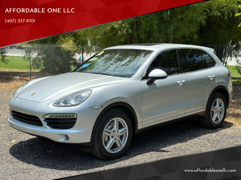 2011 Porsche Cayenne for sale at AFFORDABLE ONE LLC in Orlando FL