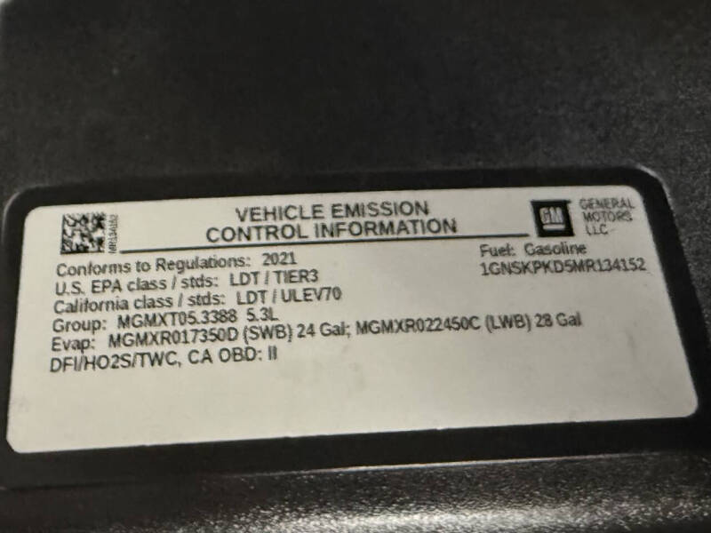 2021 Chevrolet Tahoe Z71