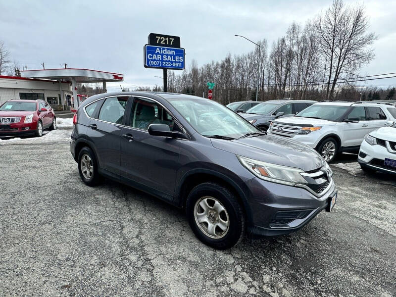 2015 Honda CR-V for sale at AIDAN CAR SALES in Anchorage AK