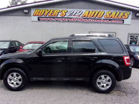 2011 Ford Escape for sale at ROYERS 219 AUTO SALES in Dubois PA