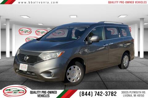 2015 Nissan Quest for sale at Best Bet Auto in Livonia MI