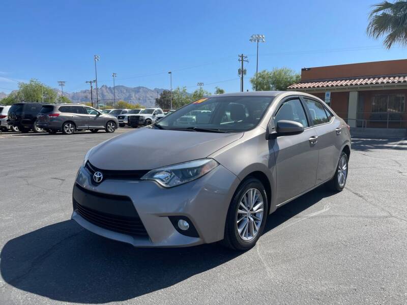 2014 Toyota Corolla for sale at CAR WORLD in Tucson AZ