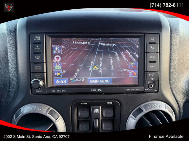 2012 Jeep Wrangler Unlimited Sport