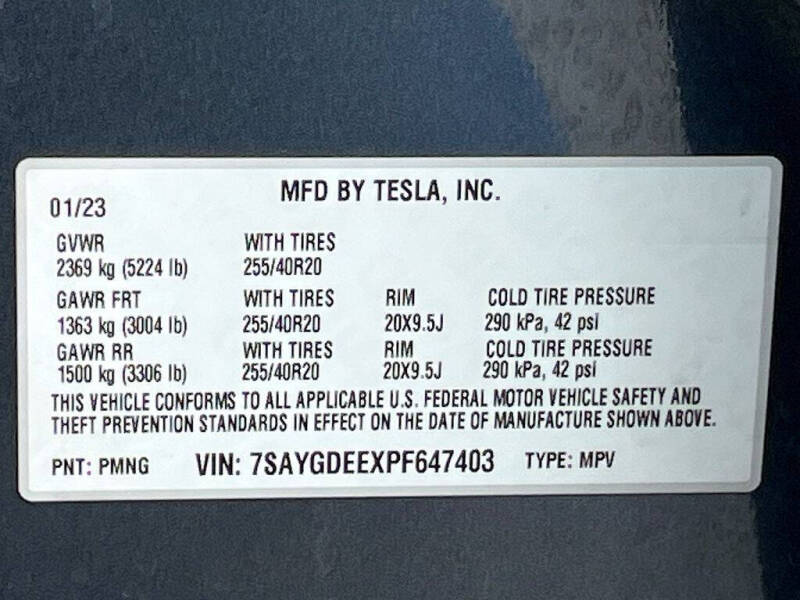 2023 Tesla Model Y Long Range