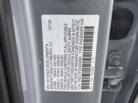 2025 Honda Accord LX