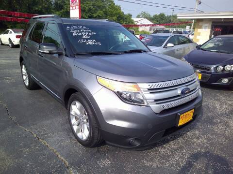 2014 Ford Explorer for sale at River City Auto Sales in Cottage Hills IL