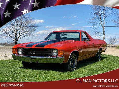 1972 Chevrolet El Camino for sale at Ol Man Motors LLC in Louisville OH