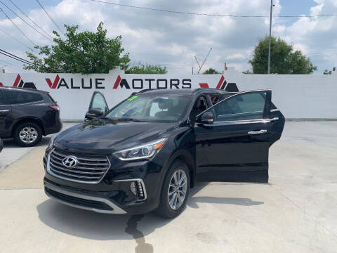 2017 Hyundai Santa Fe for sale at Value Motors Company in Marrero LA