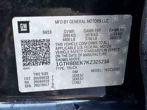 2019 GMC Sierra 1500 SLE